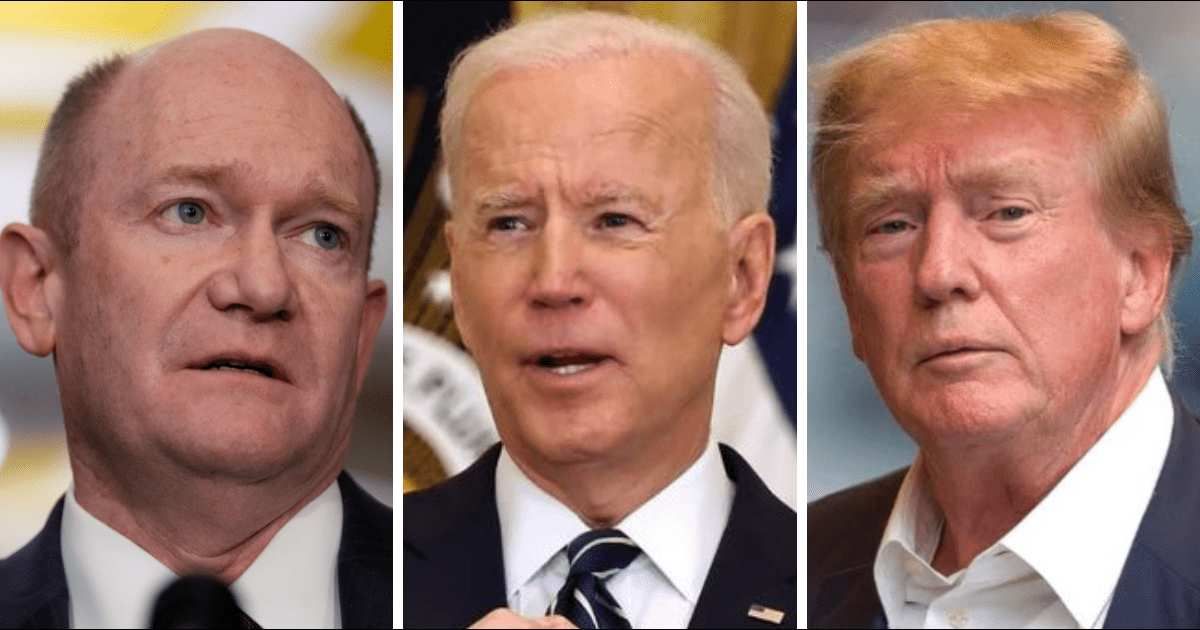 Chris Coons opened up on the possibility of Joe Biden respecting SCOTUS' ruling on Donald Trump's immunity argument (Getty Images)