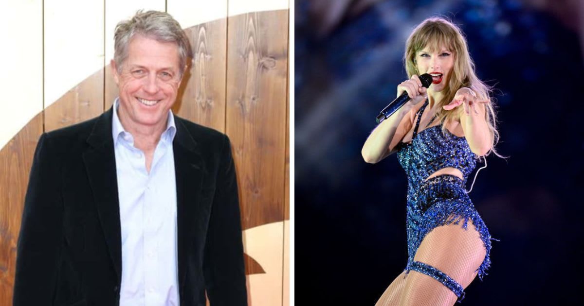 Hugh Grant attended Taylor Swift's concert (Getty Images)