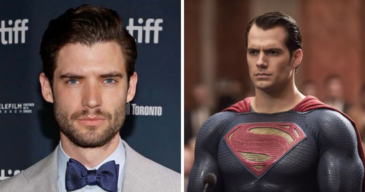 David Corenswet's first look as Superman goes viral but fans are still mourning Henry Caviull's exit (Getty Images and Warner Bros)