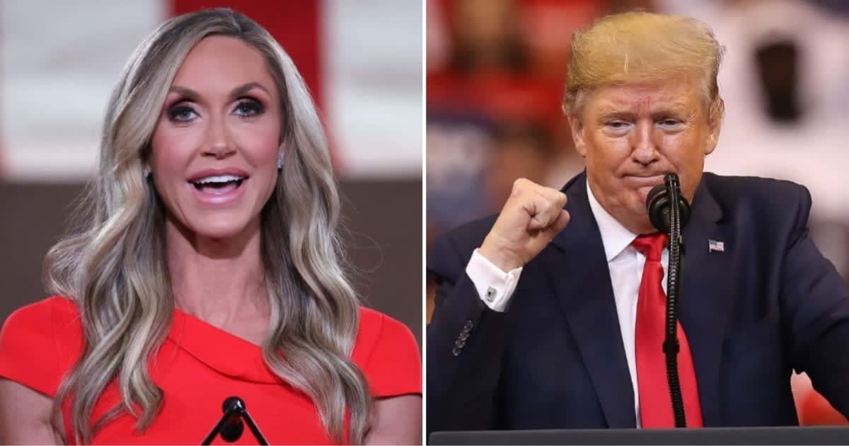 Lara Trump discussed the campaign strategy of Donald Trump on the June 24 episode of 'Fox & Friends' (Getty Images)