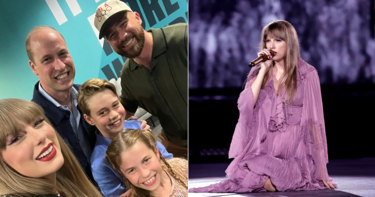 Princess Charlotte outshines dad William as the ultimate Taylor Swift fan (@taylorswift/Instagram, Getty Images) 
