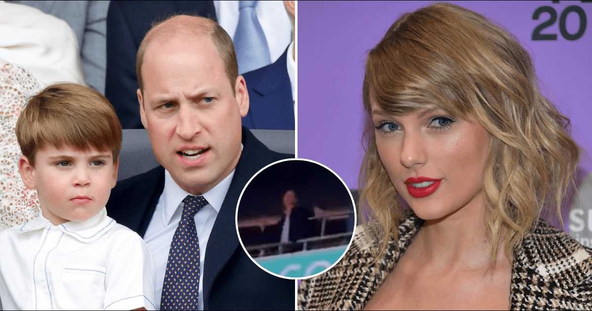 After Prince William danced his heart out at Taylor Swift's London Eras Tour, fans compared Prince Louis' dance moves to his father's (Max Mumby/Indigo/Getty Images, Getty Images, The Today Show/X) 