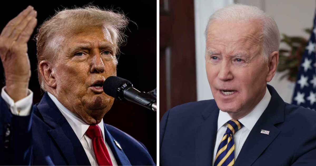 Donald Trump's tax cuts and spending deals ran up the national debt as compared to Joe Biden's fiscal policies (Getty Images)
