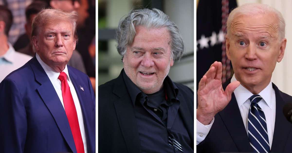 Steve Bannon believes the Trump and Biden debate will not be fair (Getty Images)