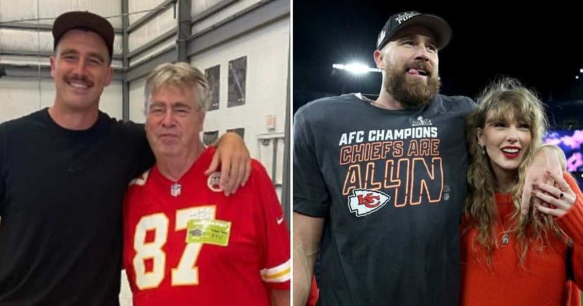 Travis Kelce reveals his answer to dad Ed’s concerns over ‘wild' online rumors about his breakup with Taylor Swift