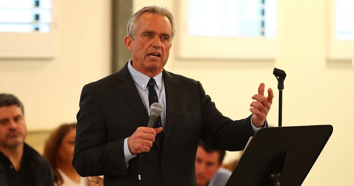 Robert F Kennedy Jr's potential ballot access in New Jersey has been thwarted with lawsuit from Democratic election lawyer (Getty Images)