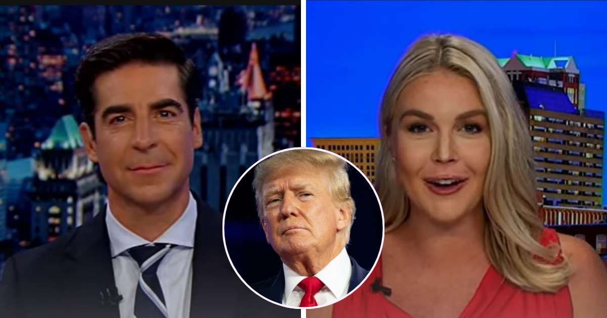 Jesse Watters didn't hold back in his recent interview with Donald Trump's campaign spokeswoman, Karoline Leavitt, as he criticized rival network CNN following a controversial incident (Foxnews/Getty Images)