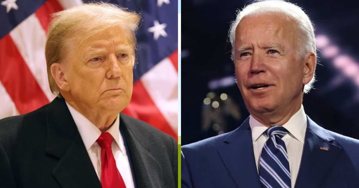 Donald Trump criticized Joe Biden’s 'pro-criminal and weak open border policies', claiming these had disproportionately harmed Black communities (Getty Images)