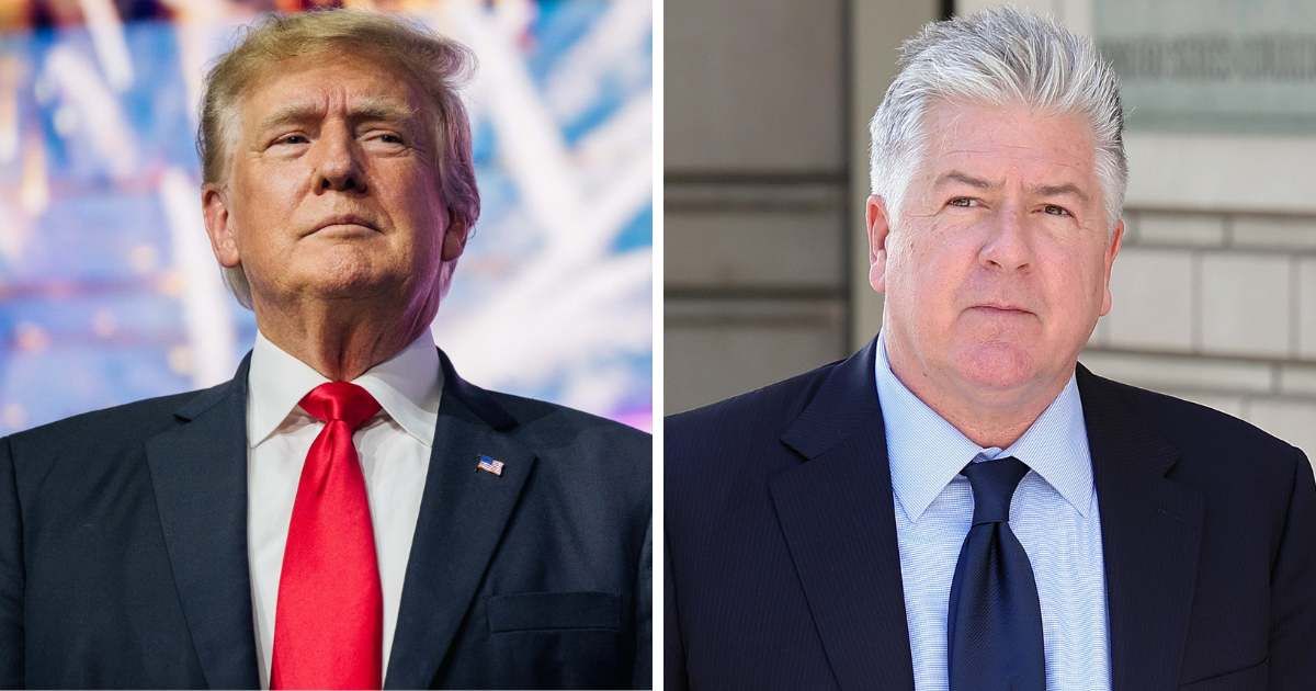 Evan Corcoran's notes have become a focal point in the ongoing legal battle over Donald Trump’s handling of classified information (Getty Images)