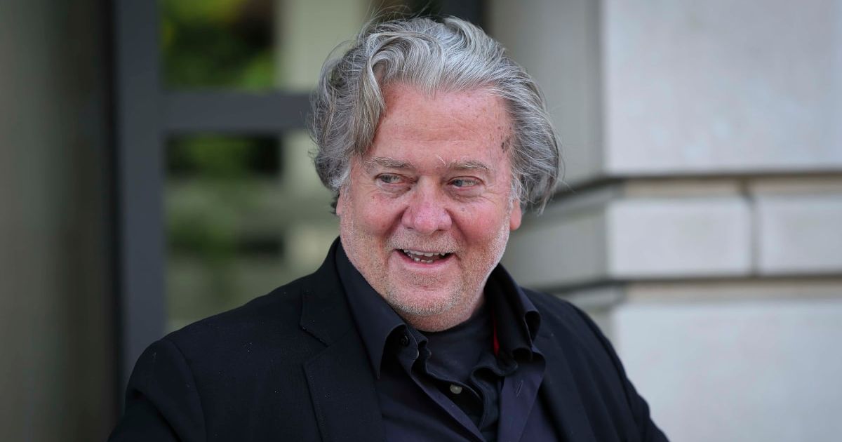 Steve Bannon set to serve four months in a Connecticut penitentiary, mirroring the legal challenges faced by Donald Trump (Getty Images)