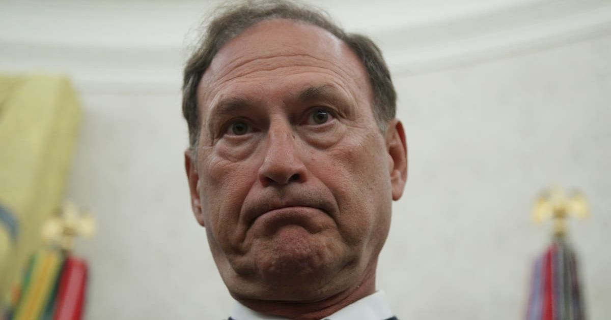 Supreme Court Justice Samuel Alito rallied against White House for censorship in his dissents in social media case against Biden administration  (Getty Images)