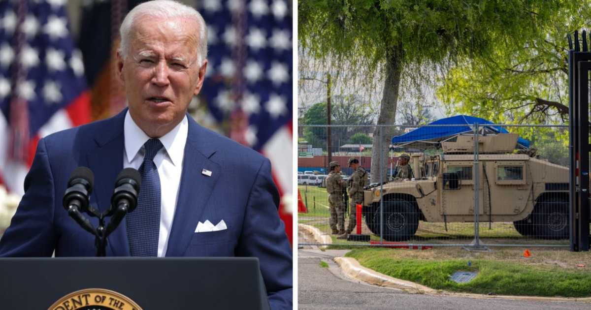 Department of Homeland Security identified over 400 people who were brought to the country from Eastern European and Central Asian nations in recent months by an ISIS-affiliated smuggling network under Joe Biden's border watch (Getty Images)