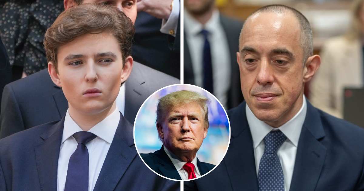 Donald Trump's lawyer, Emil Bove was not happy about the FBI searching Barron Trump's Peloton room during the 2022 Mar-a-Lago raid (JNI/Star Max/GC Images, Jeenah Moon-Pool/Getty Images)