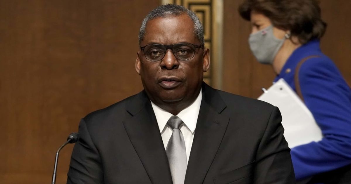 Defense Secretary Lloyd Austin is under scrutiny regarding the redactions in the audit report that concealed the identities of several Chinese biotech firms (Getty Images)