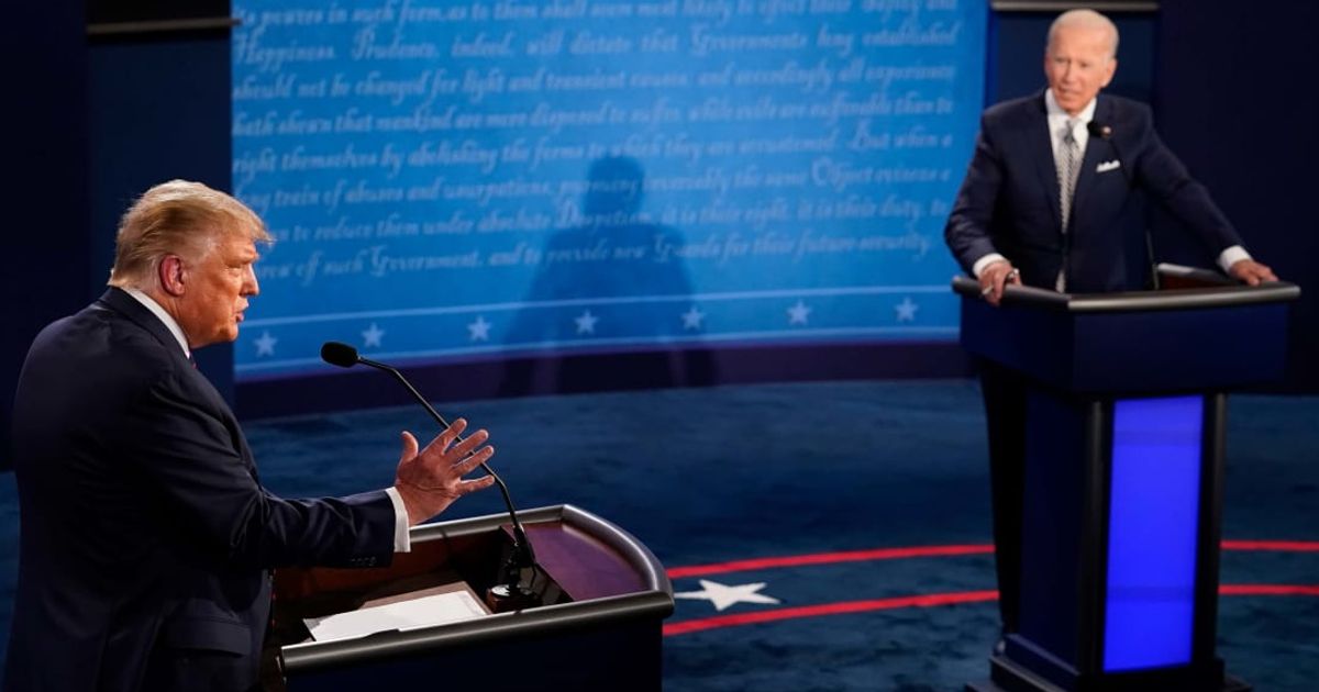 President Joe Biden and former President Donald Trump are set to clash in their first debate of the 2024 election cycle on Thursday, June 27 (Getty Images)