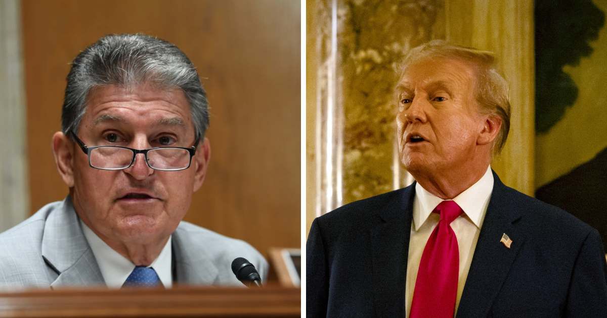 Joe Manchin showed his support for Joe Biden (Getty Images)