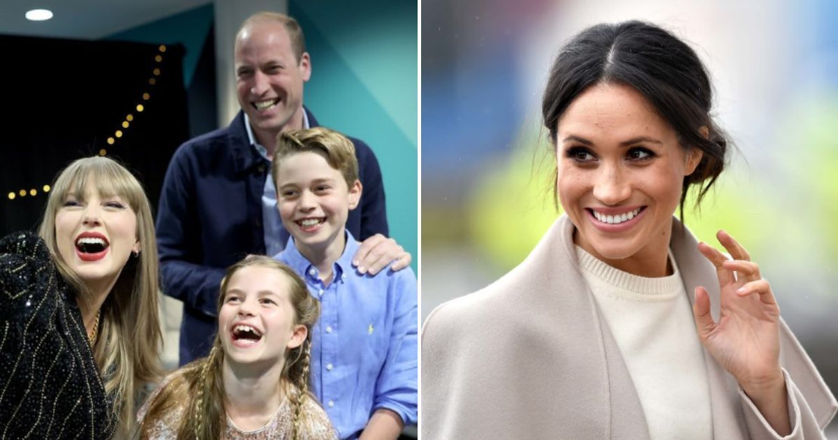 Taylor Swift declined Meghan Markle's invitation before the singer's meeting with Prince William and his children (@princeandprincessofwales/Instagram, Getty Images)