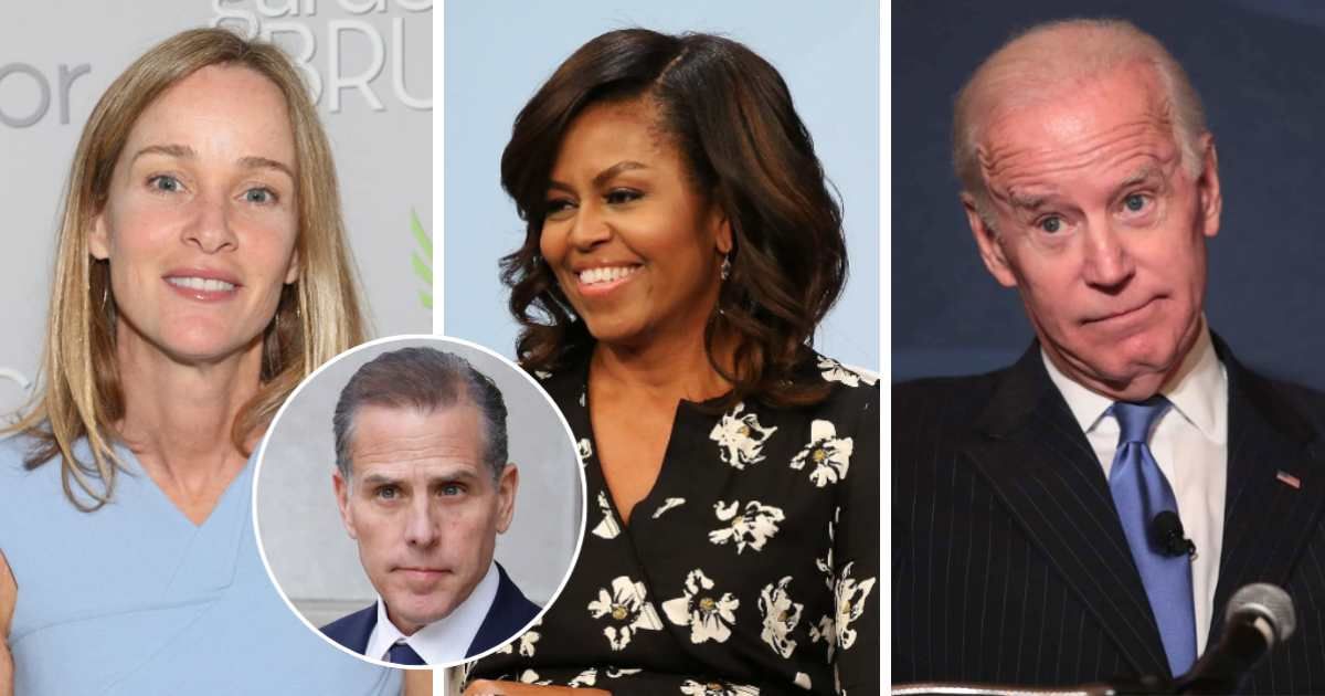 Former First Lady Michelle Obama and ex-wife of Hunter Biden, Kathleen Buhle, became friends during Joe Biden's vice-presidency under Barack Obama (Getty Images)