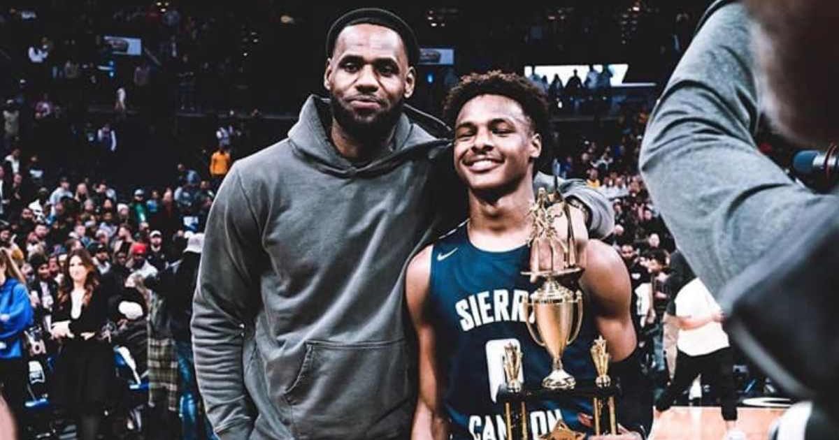 LeBron James gets a legacy-making moment as LA Lakers draft his son Bronny for historic pairing on court 
