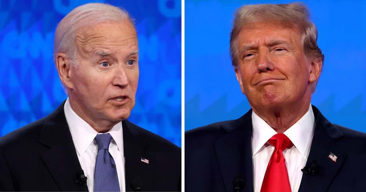 Donald Trump also criticized Joe Biden’s stance that Congress should enhance the executive's powers to manage the border effectively (Justin Sullivan/Getty Images)
