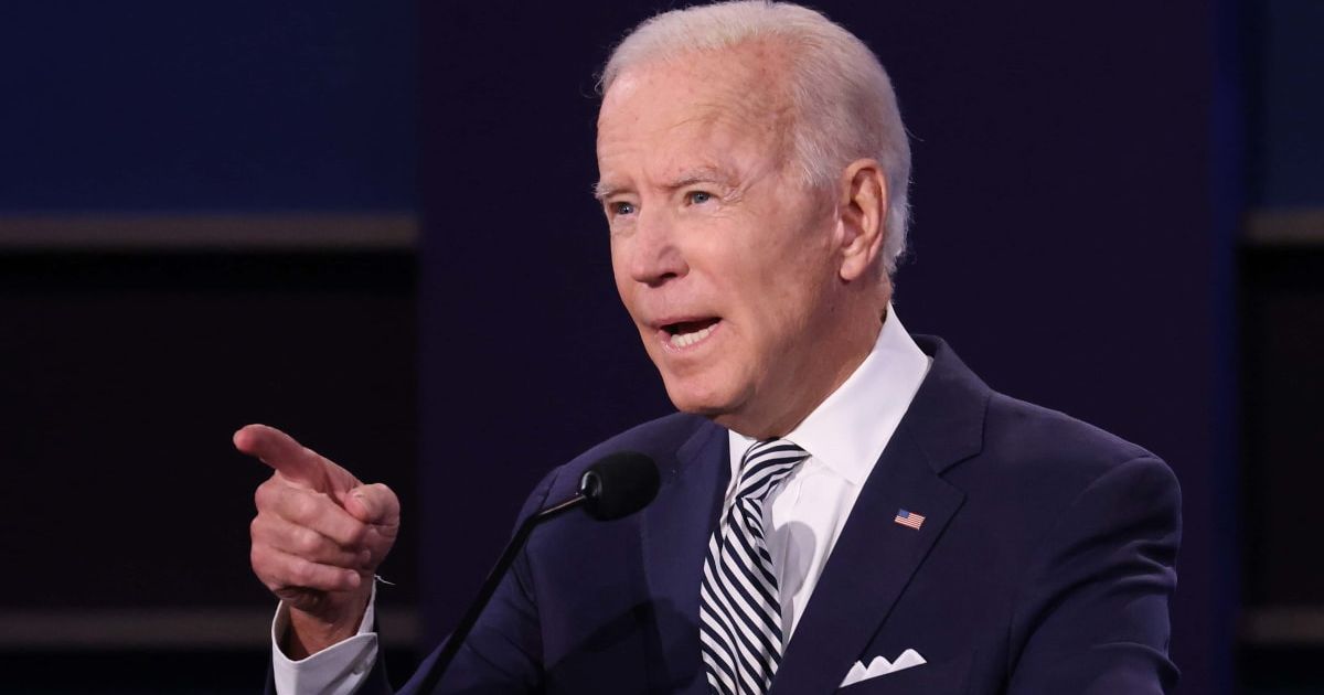 Democratic presidential nominee Joe Biden participated in the first debate (Getty Images)