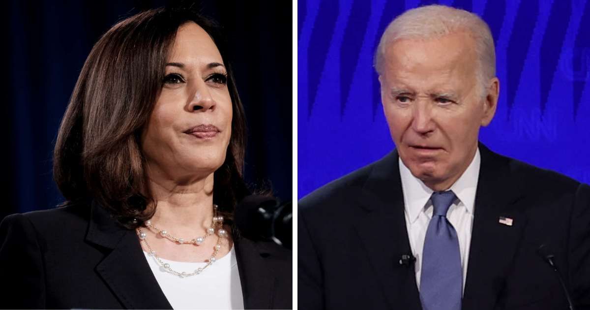 Kamala Harris staunchly defended President Joe Biden’s debate performance, which has faced widespread criticism (Getty Images)