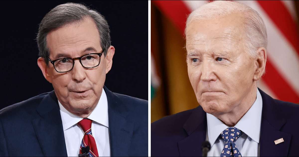 Chris Wallace slammed POTUS Joe Biden's weak debate performance on June 27 (Getty Images)