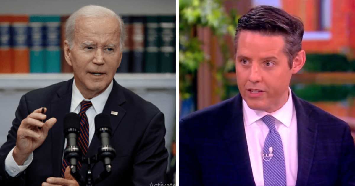 Rick Klein discussed Joe Biden's debate performance on 'The View' (Screengrab/The View/X, Getty Images)