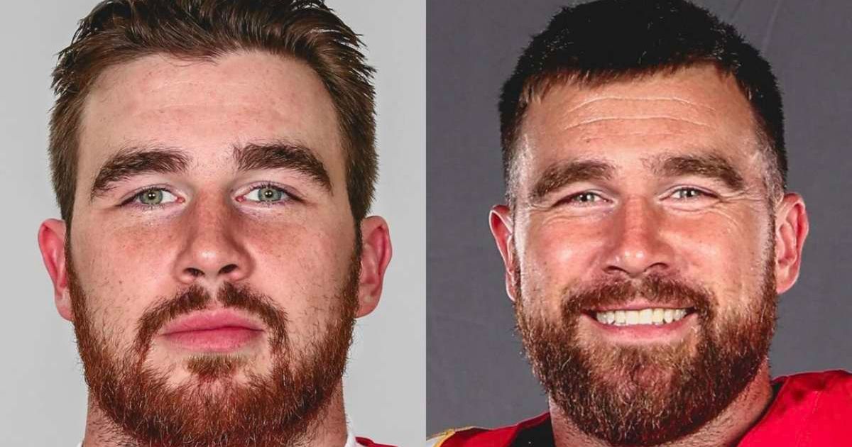 Kansas City Chiefs shared Travis Kelce’s first-year pic from archives (@chiefs/Instagram)
