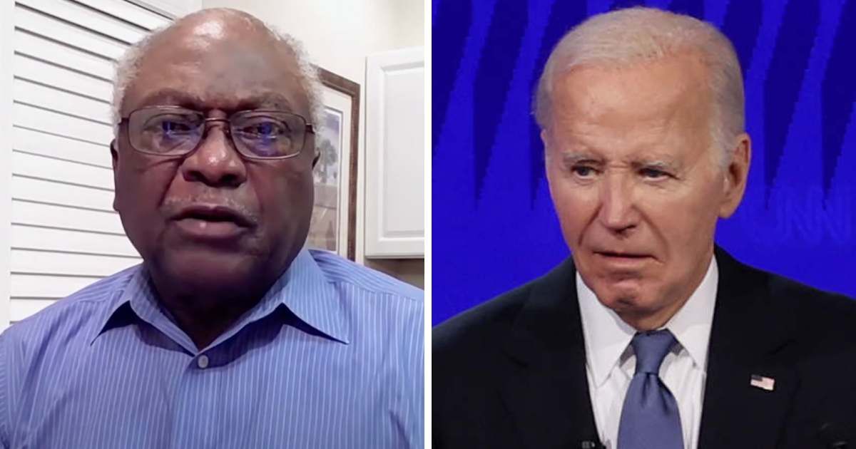 James Clyburn recently shared his thoughts on President Joe Biden's performance in the first presidential debate (ABC News/YouTube, Getty Images)