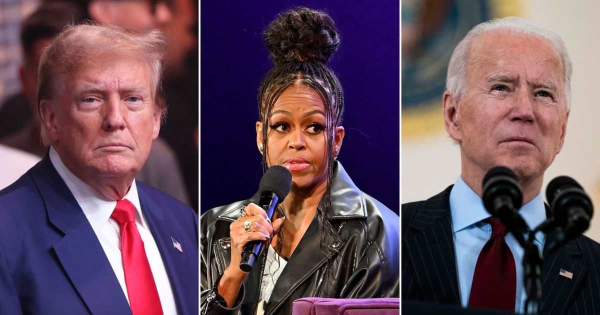 Former President Donald Trump took aim at former First Lady Michelle Obama following his debate with President Joe Biden (Getty Images)