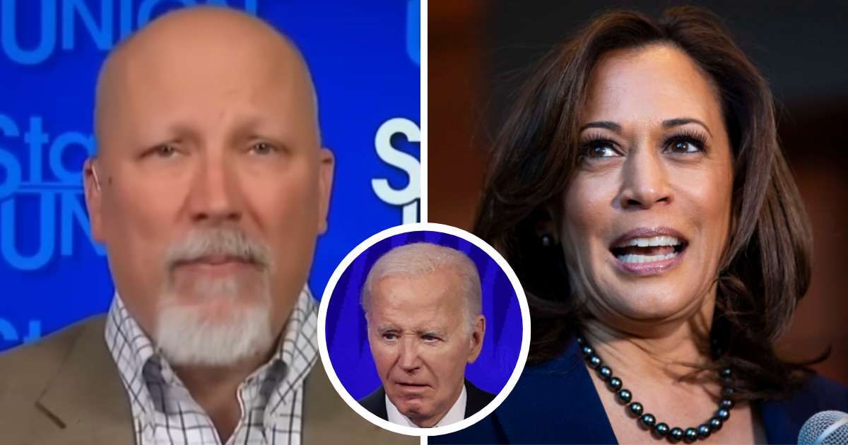 Chip Roy urged Vice President Kamala Harris to convene the Cabinet and declare Joe Biden unfit for office (CNN/YouTube, Getty Images)
