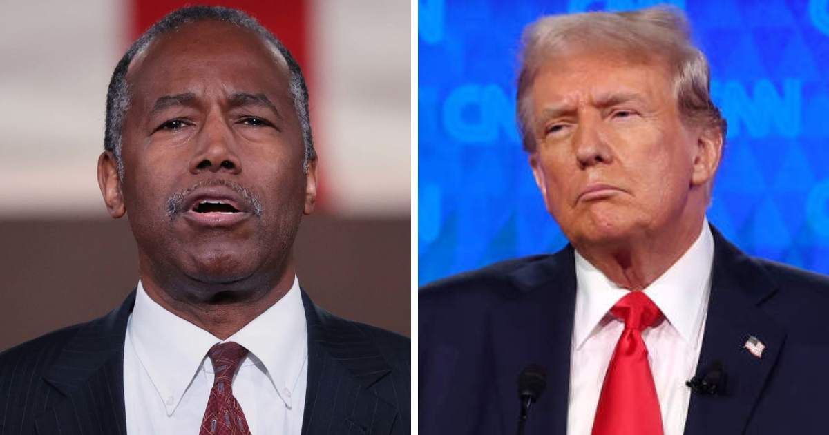 Ben Carson said Donald Trump could've used a better phrase in his remarks about 'Black jobs' during the presidential debate (Getty Images, Justin Sullivan/Getty Images)