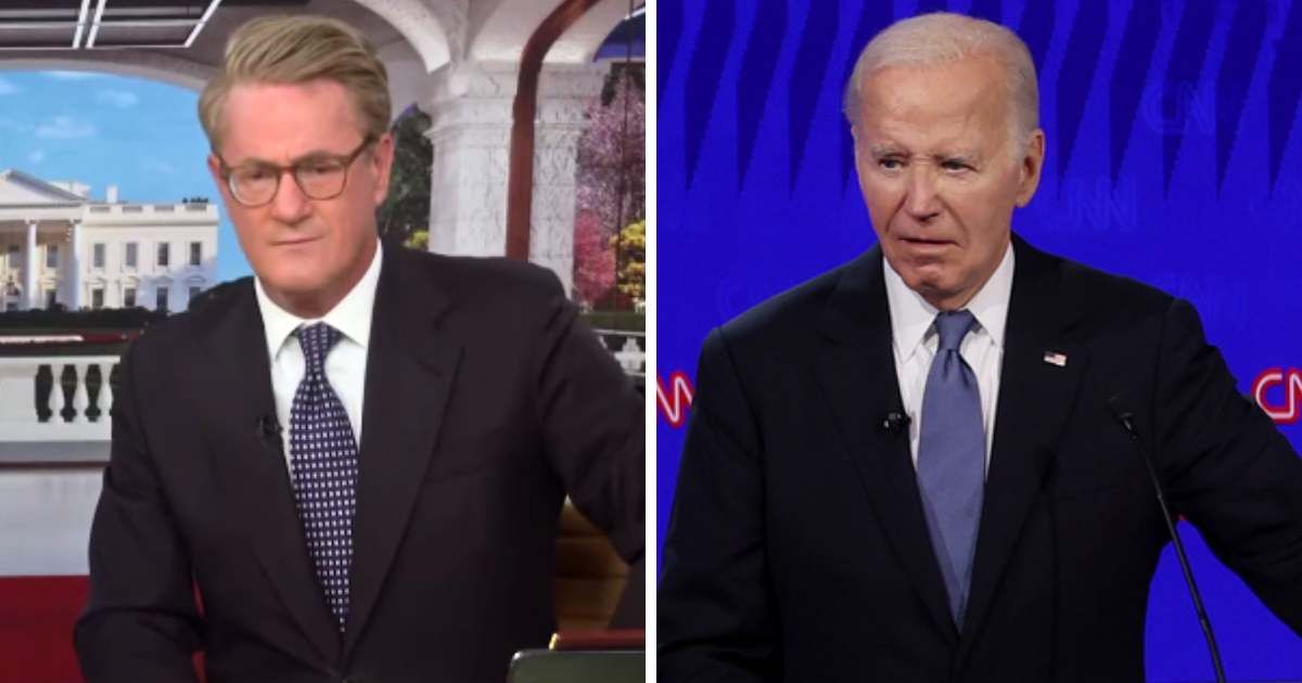 MSNBC's Joe Scarborough came down heavily on Joe Biden for his poor debate performance (MSNBC/YouTube, Getty Images)