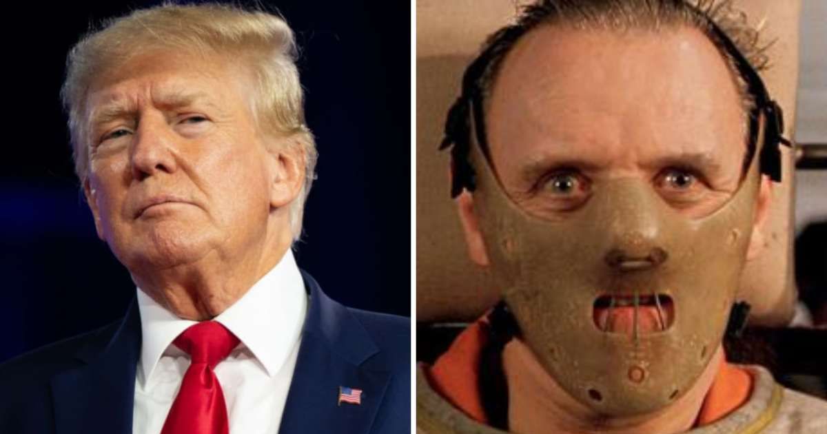 Donald Trump warned rally-goers not to  have dinner with Hannibal Lecter (Getty Images/Wikipedia)