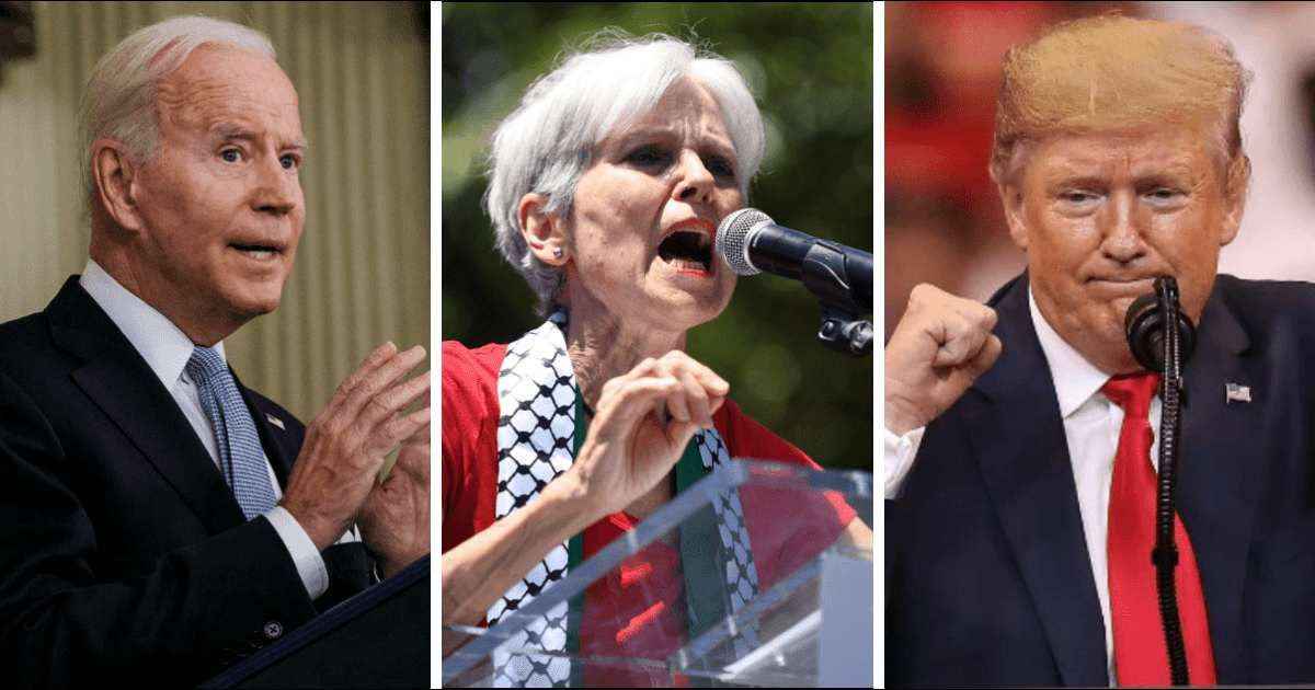 Jill Stein said Joe Biden and Donald Trump's poor presidential debate performance drove voters to show interest in third parties (Getty Images)