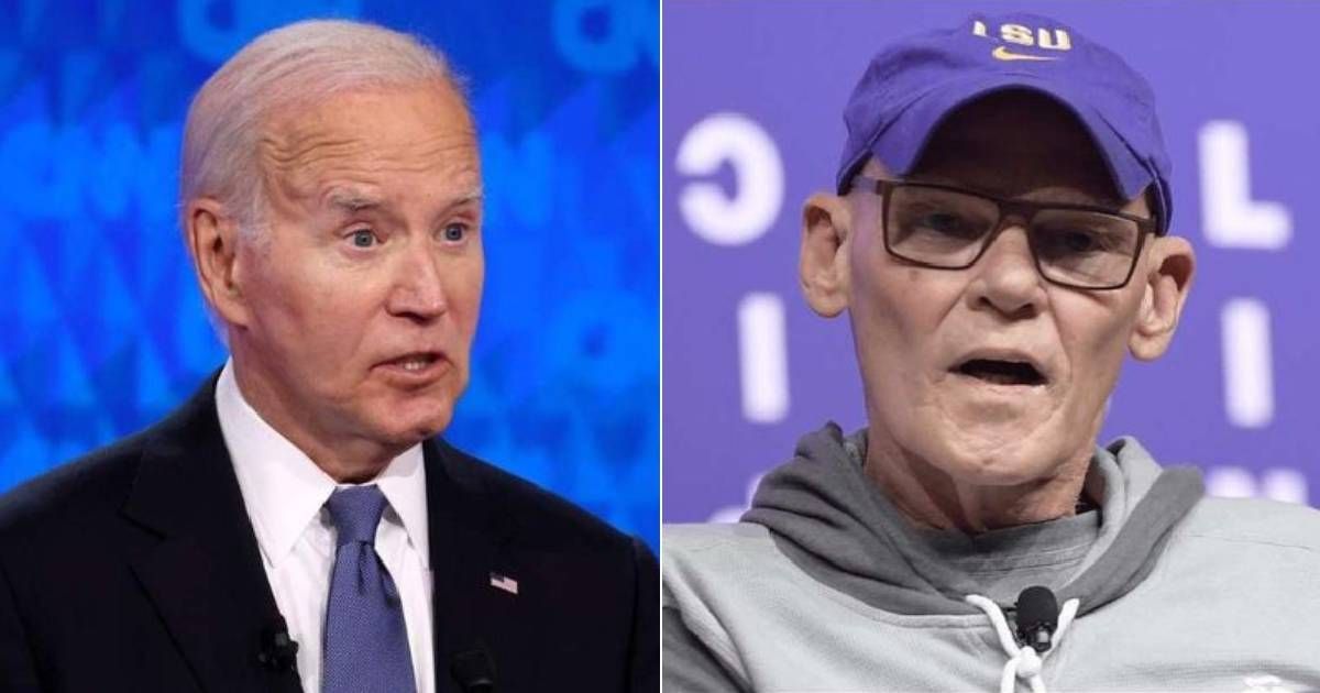 James Carville, a Democratic strategist, predicted that President Joe Biden would not be on the Democratic ballot in November (Getty Images)