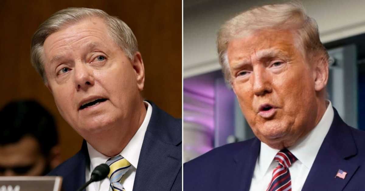 Lindsey Graham revealed why he hasn't deleted a Trump-bashing tweet from 2016 (Getty Images)