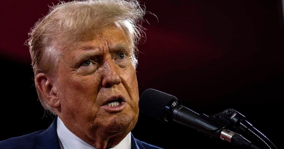 Donald Trump was called out for using the term 'Palestinian' as a slur, not once but twice this week (Getty Images)