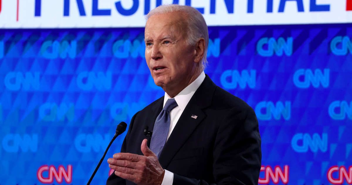 Joe Biden delivered remarks during the CNN Presidential Debate at the CNN Studios on June 27, 2024, in Atlanta, Georgia (Getty Images)