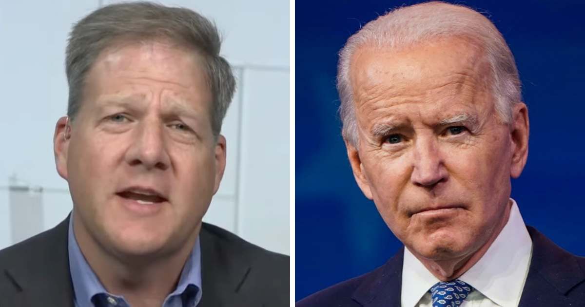 Chris Sununu pointed fingers at the DNC for its strategic decisions contributing to Joe Biden's poor debate showing (Newsnation/YouTube, Getty Images)