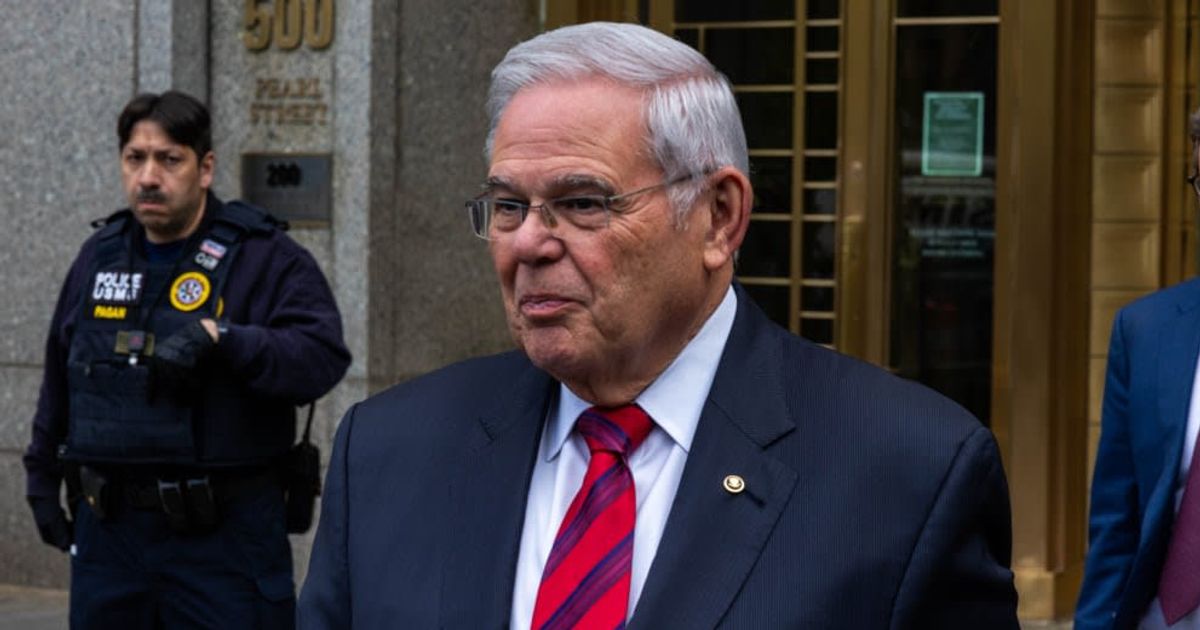 Federal prosecutors accused Sen Robert Menendez of accepting thousands of dollars in bribes from foreign governments (Alex Kent/Getty Images)