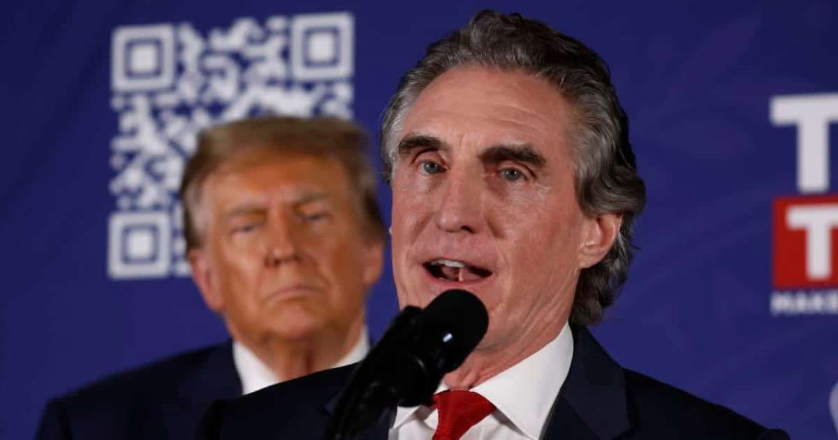 North Dakota Governor Doug Burgum had earlier claimed America was 'unsafe' for women before Roe v Wade
(Chip Somodevilla/Getty Images)