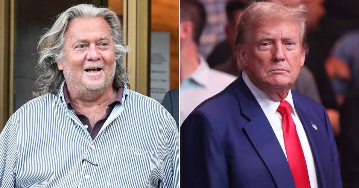 Steve Bannon listed names of potential individuals who could be investigated if Donald Trump wins a second term (Getty Images)