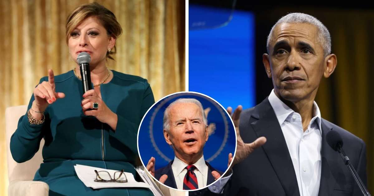 Maria Bartiromo suggested Barack Obama could be plotting to replace Joe Biden as the Democratic presidential nominee (Getty Images)