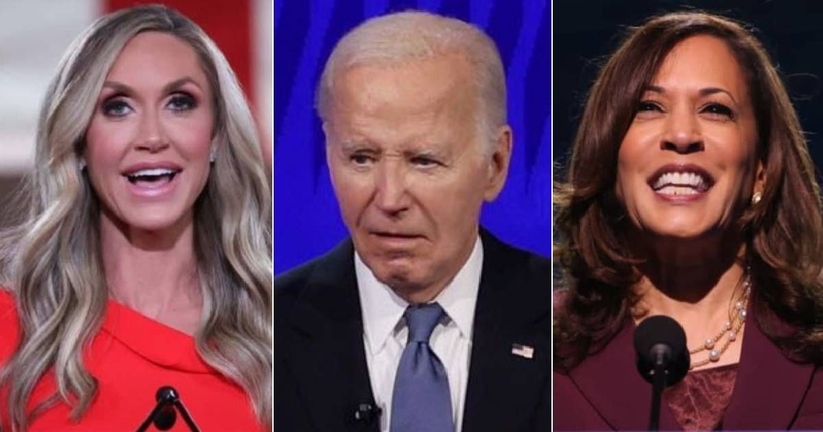 Lara Trump  revealed that Democrats face a significant challenge beyond Joe Biden's unsteady debate performance, as they focus on Kamala Harris (Getty Images)