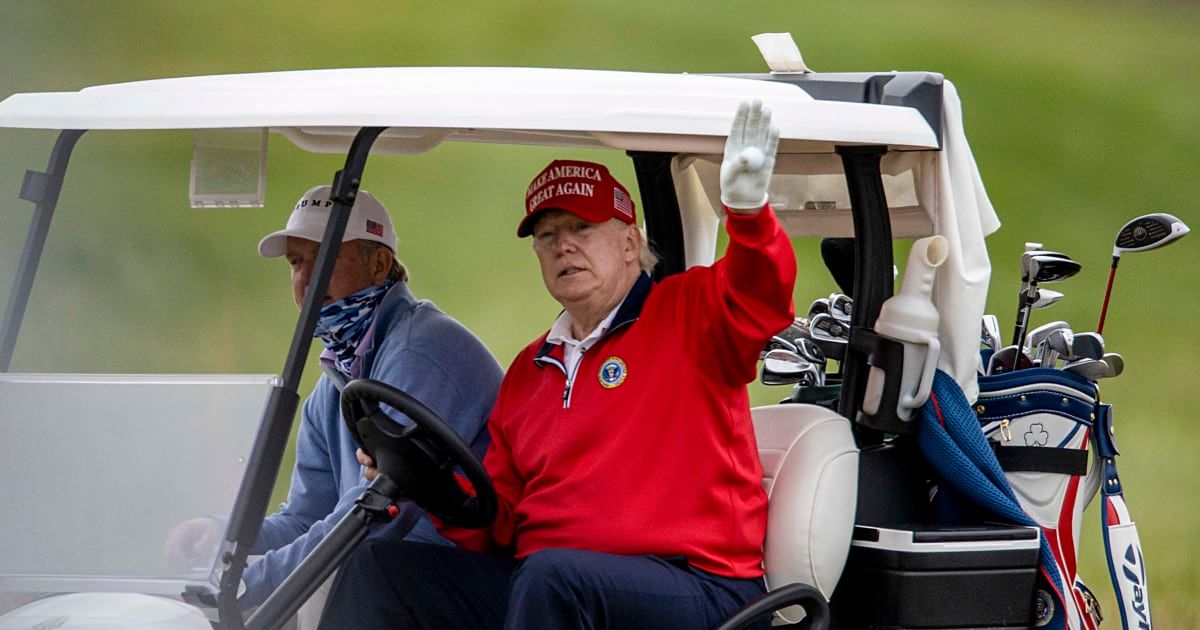 Donald Trump's two New Jersey golf courses’ liquor licenses remain unrenewed after his conviction in the hush money trial (Getty Images)