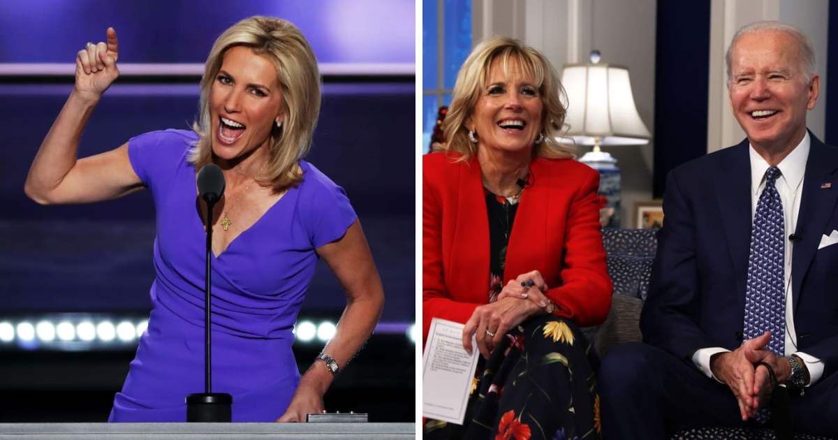 Laura Ingraham lambasted the Biden family for reportedly 'privately trashing' senior campaign staff following President Biden’s lackluster debate performance (Getty Images)