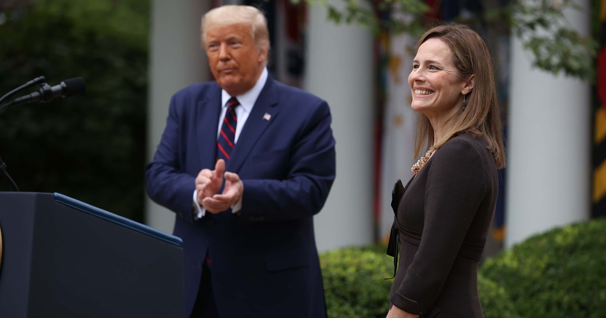 Amy Coney Barrett was appointed by Donald Trump (Getty Images)