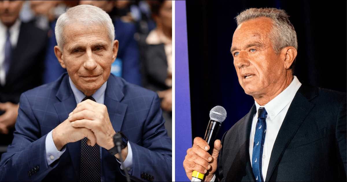 Anthony Fauci has criticized Robert F Kennedy Jr's anti-vaccine stance (Getty Images)